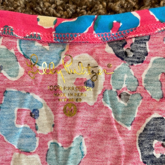 Lilly Pulitzer V-neck, Medium - Picture 2 of 3